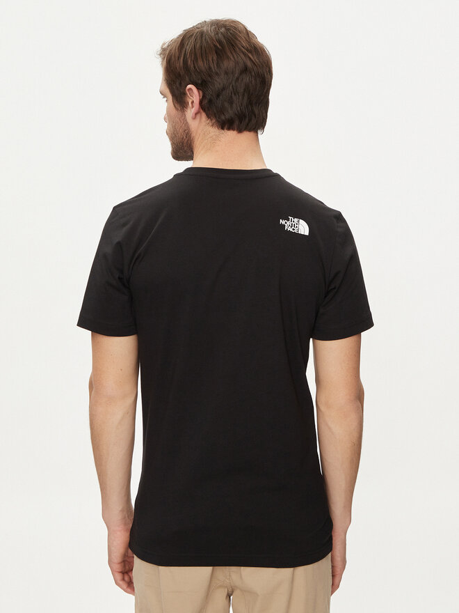 The North Face The North Face Marškinėliai Never Stop NF0A87NS Juoda Regular Fit