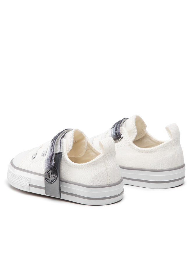 Big Star Shoes Кецове Big Star Shoes JJ374075 Бял