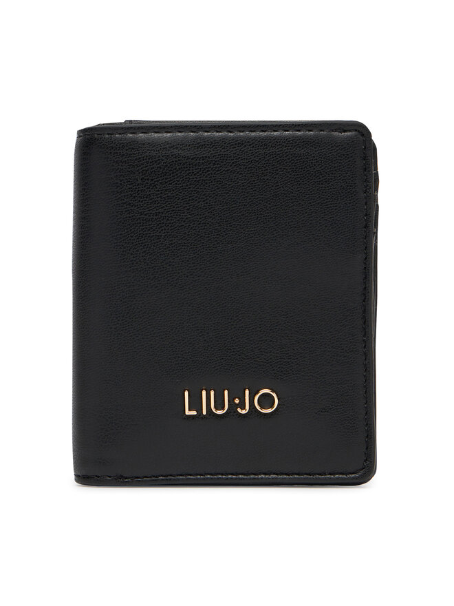 Liu Jo Mały Portfel Damski Liu Jo Ecs Xs Bifold AA5216 E0015 Czarny
