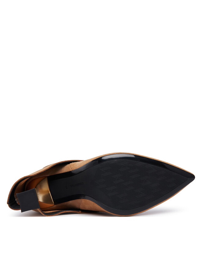 KARL LAGERFELD Stiefeletten KARL LAGERFELD Debutante KL32047 Hellbraun