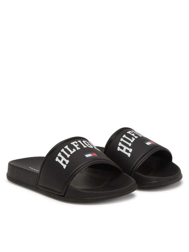Tommy Hilfiger Papucs Tommy Hilfiger T3X0-33916-1172 Fekete