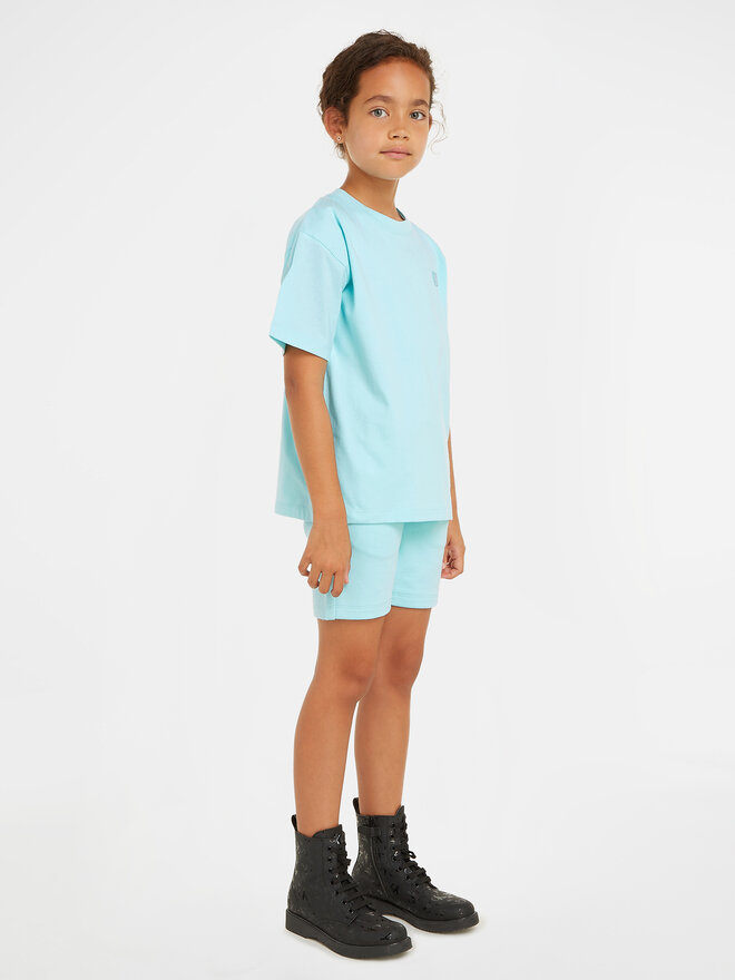 Calvin Klein Jeans Calvin Klein Jeans Majica Mono Mini Badge IU0IU00580 D Modra Regular Fit