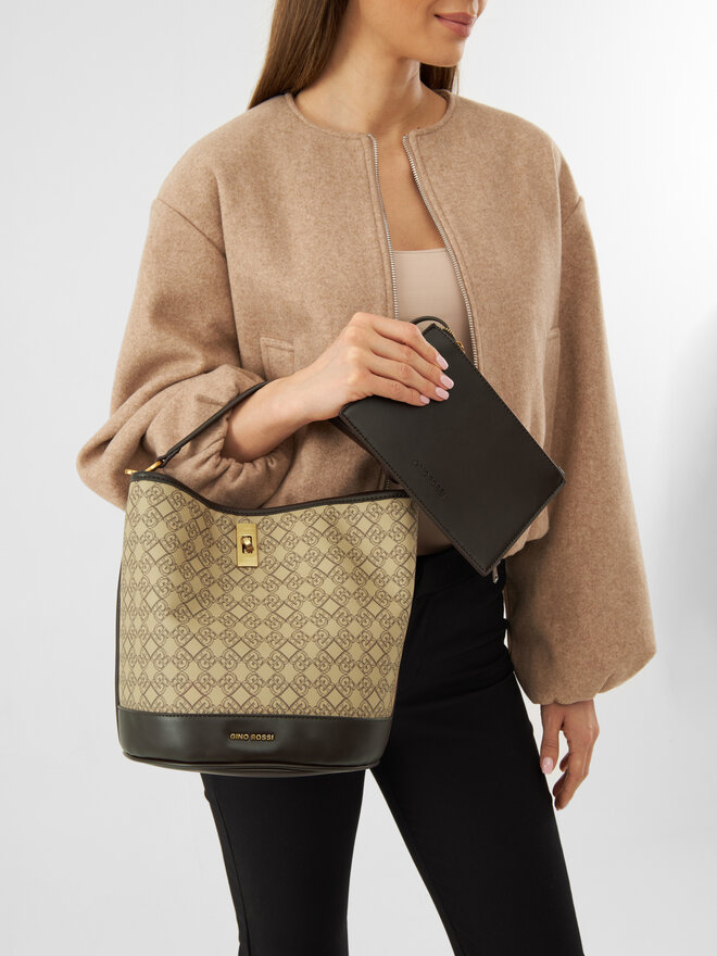 Gino Rossi Handtasche Gino Rossi TYLO-0292 Beige