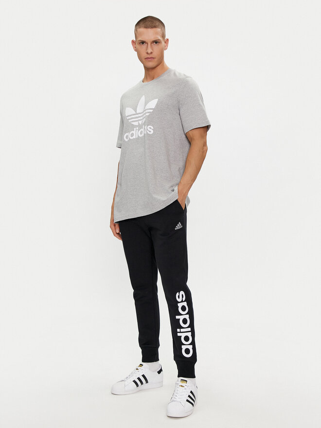adidas adidas Футболка Adicolor Classics Trefoil T-Shirt IA4817 Сірий Regular Fit