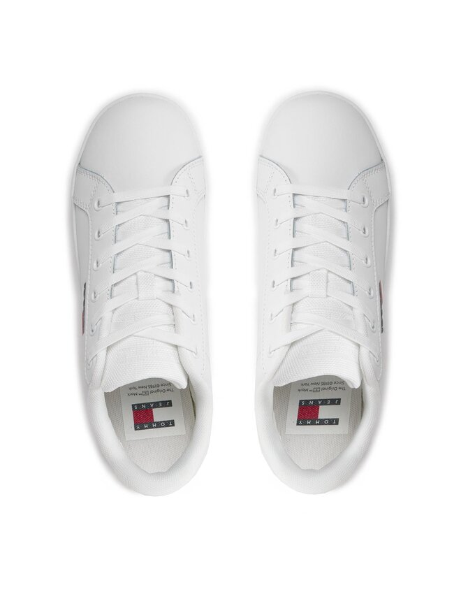 Tommy Jeans Sneakers Tommy Jeans Tjw Flatform Ess EN0EN02518 Bianco