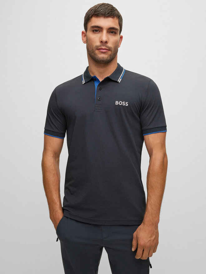 BOSS Boss Poloshirt Paddy Pro 50469102 Dunkelblau Regular Fit