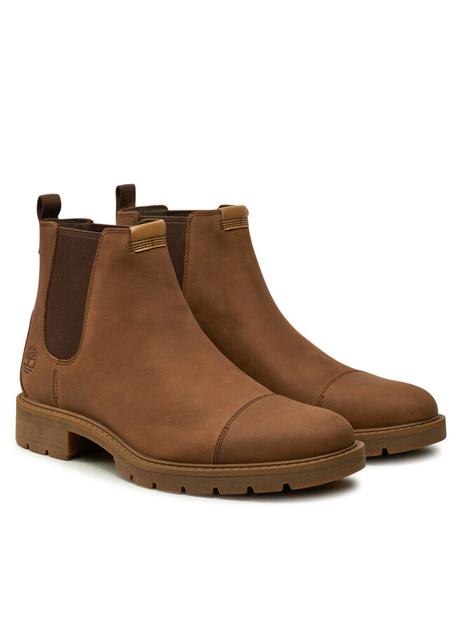 Timberland Боти тип челси Timberland Elmhurst Chelsea Basic TB0A29RJG281 Кафяв