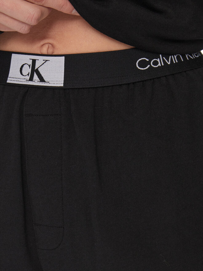Calvin Klein Underwear Calvin Klein Underwear Pyjamahose 000QS7085E Schwarz Relaxed Fit