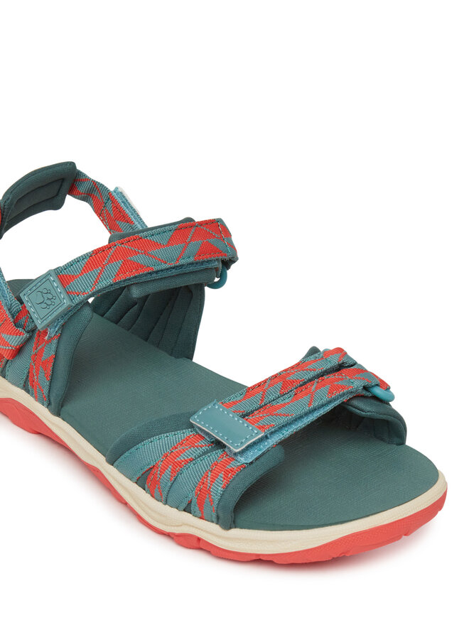 Jack Wolfskin Sandały Jack Wolfskin 2 In 1 Sandal K 4046421 M Zielony