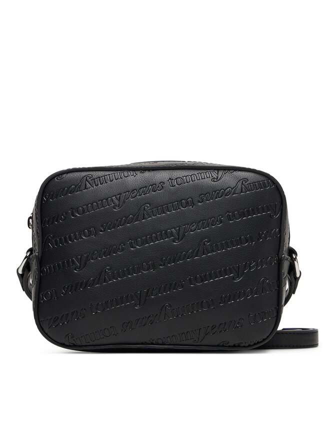 Tommy Jeans Handtasche Tommy Jeans Tjw Must Aop Camera Bag AW0AW17865 Schwarz