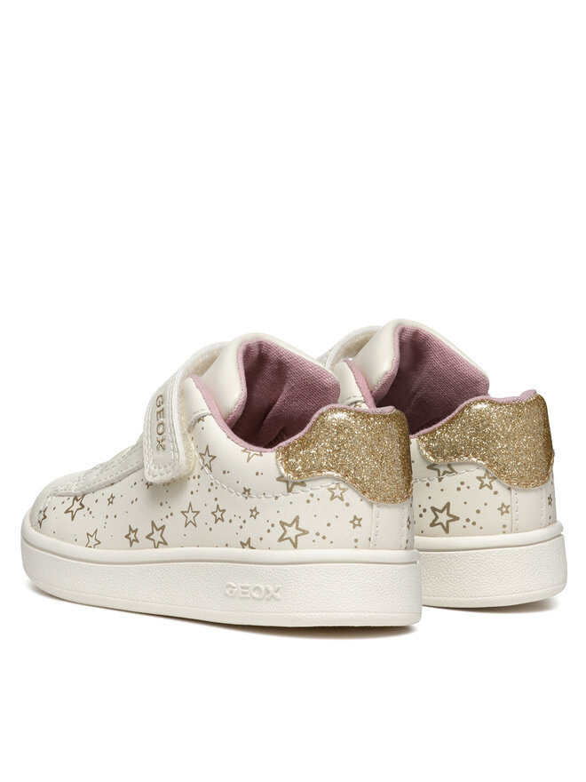 Geox Sneakersy Geox B Eclyper Girl B455MA 0BCKC C1K2L S Écru
