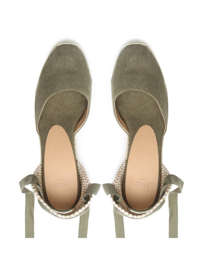 Castañer Espadryle Castañer Carina/8/002 021642-414 Zielony
