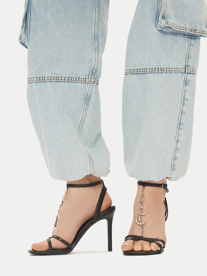 Juicy Couture Sandały Juicy Couture HY1500-2 Czarny