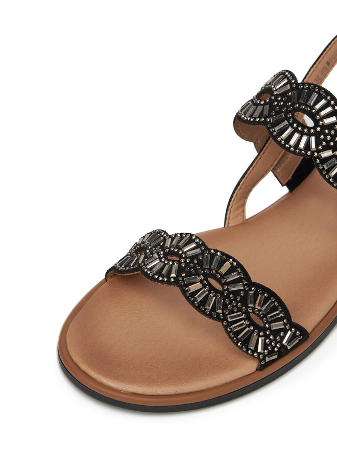 Clara Barson Sandalen Clara Barson WS6308-09 Schwarz