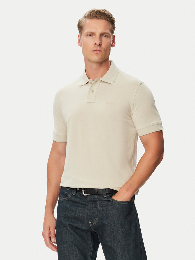 BOSS Boss Poloshirt Prime 50507813 Beige Regular Fit