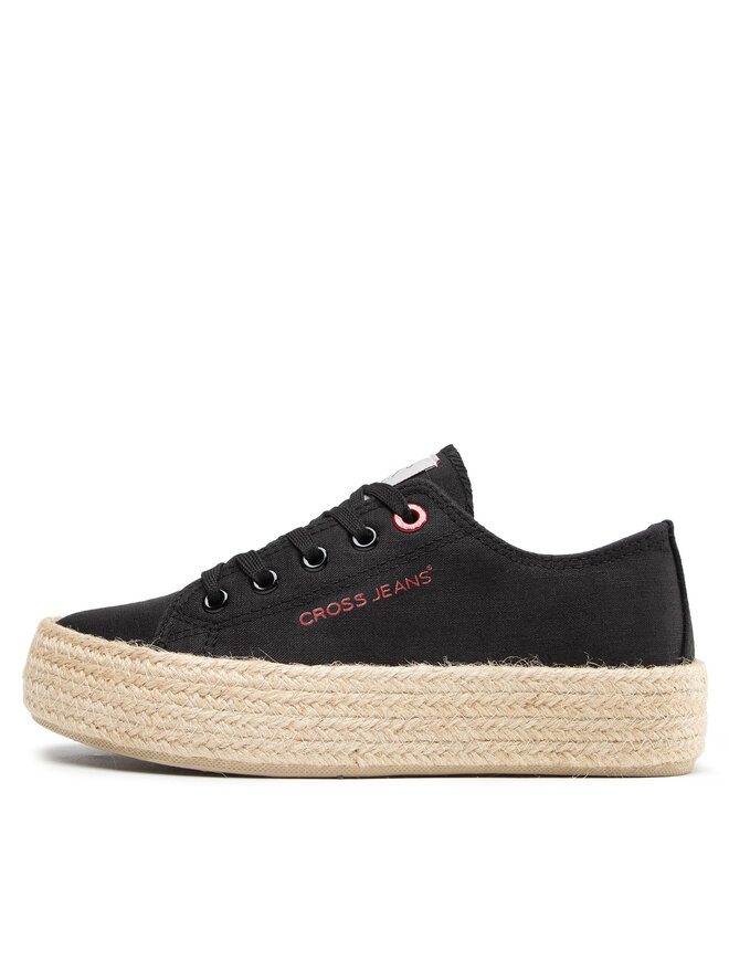Cross Jeans Espadrilles Cross Jeans JJ2R4007C Schwarz