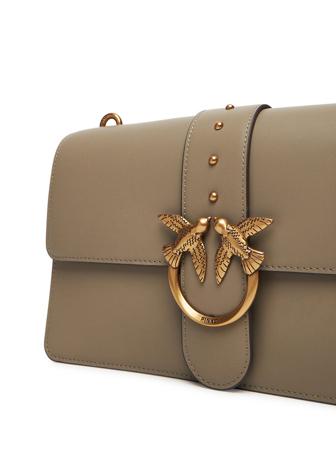 PINKO Сумка PINKO Love One Classic ST.CL Al 25-26 PLTT 105857 A0F1 Сірий