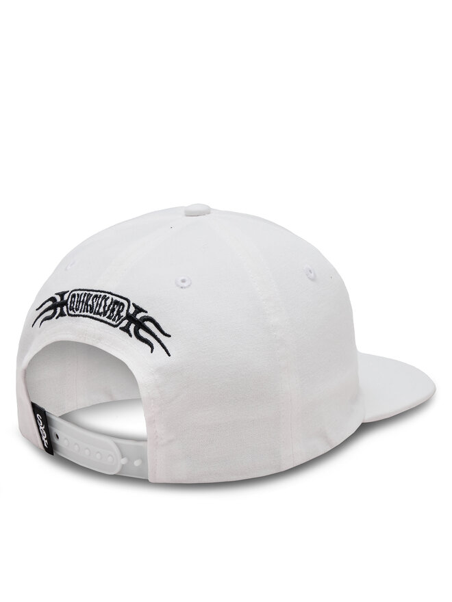 Quiksilver Шапка с козирка Quiksilver AQYHA05326 Бял