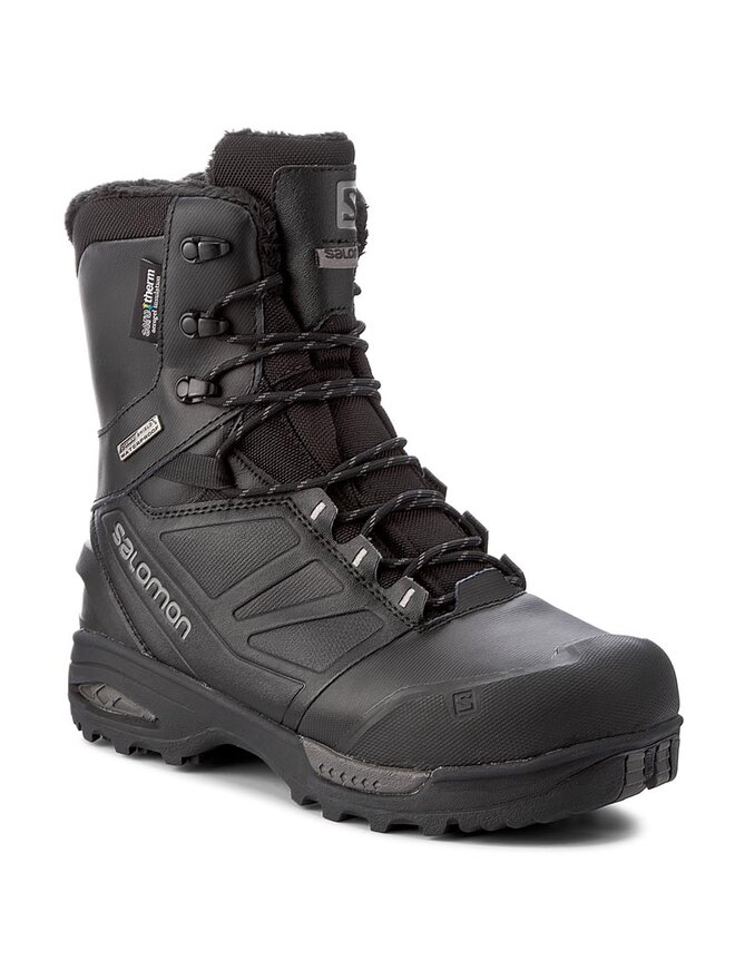 Bottes de neige Salomon Toundra Pro Cswp 381318 Noir chaussures