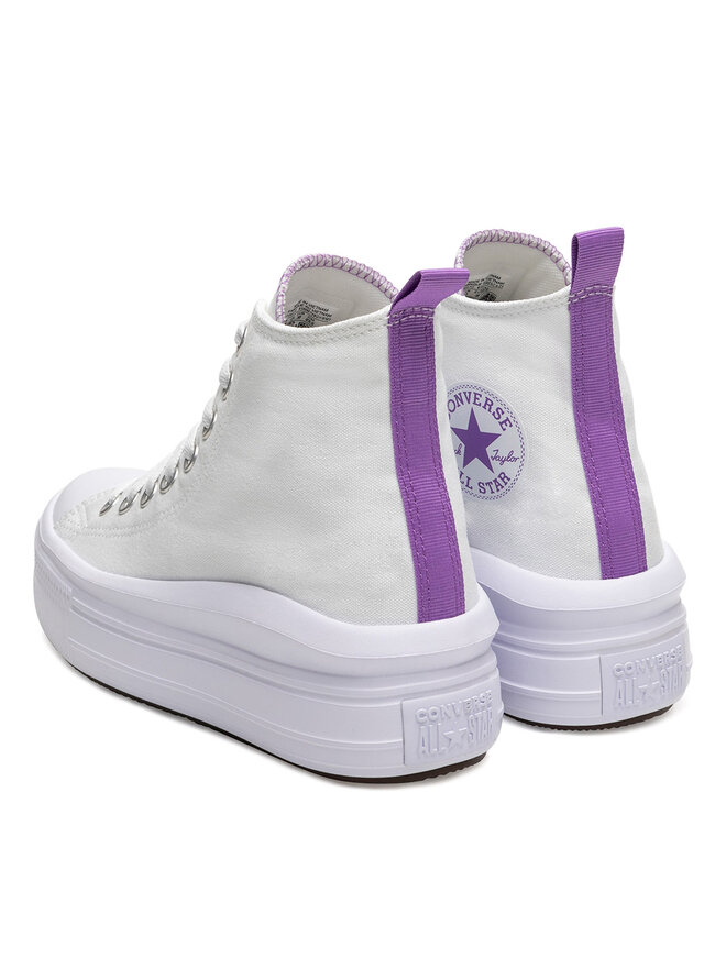 Converse Plátěnky Converse CHUCK TAYLOR ALL STAR MOVE PLATFORM A03667C Bílá