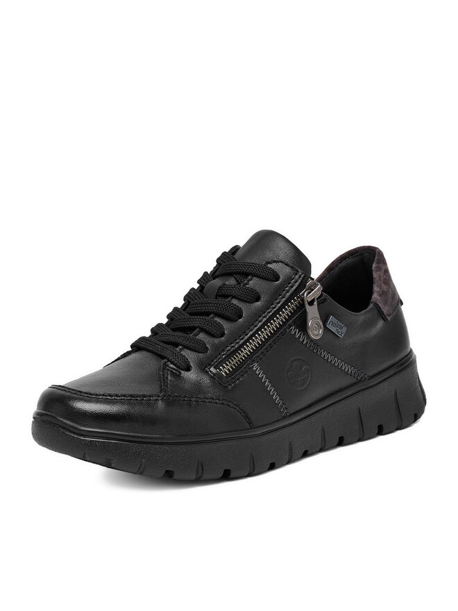 Rieker Sneakersy Rieker N1301-01 Czarny