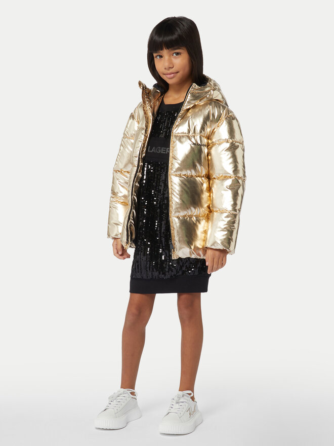Karl Lagerfeld Kids Karl Lagerfeld Kids Футболка Z30235 S Чорний Regular Fit