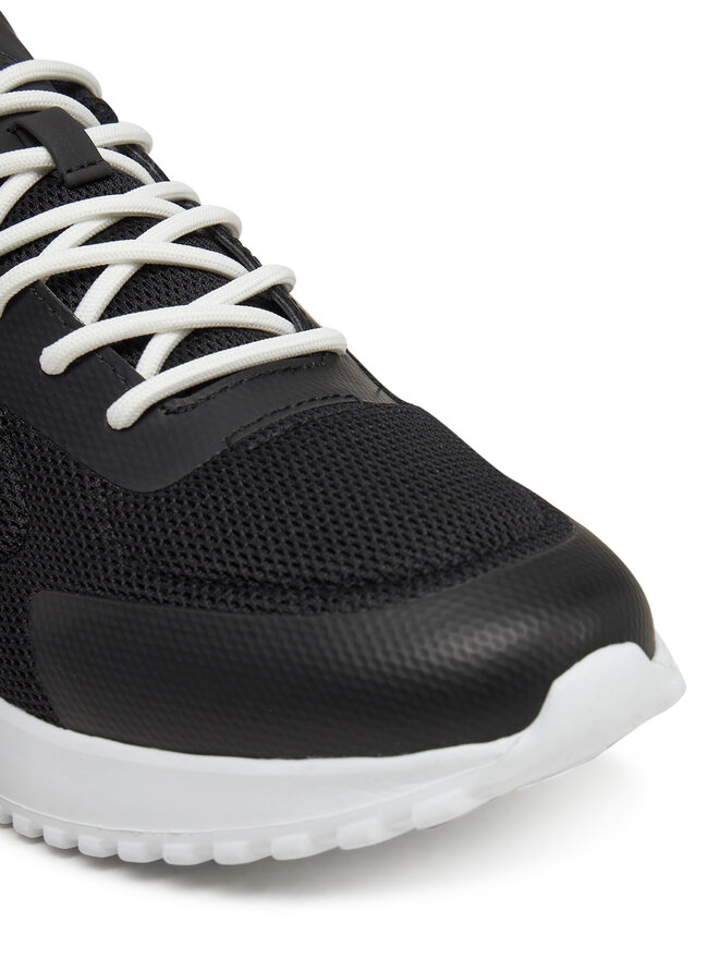 Calvin Klein Jeans Sneakers Calvin Klein Jeans Eva Runner Low Mesh Mix YM0YM01185 Negru