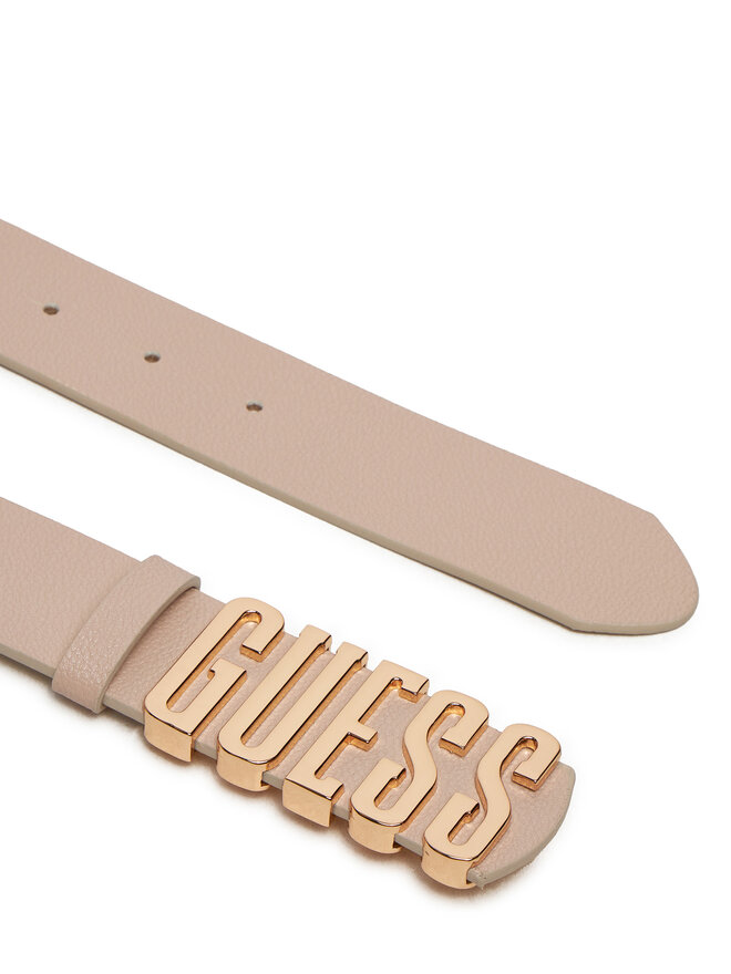 Guess Ζώνη Γυναικεία Guess Meridian (BG) Belts BW9113 P4235 Εκρού