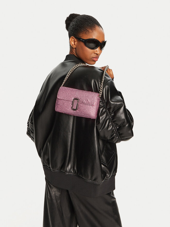 Marc Jacobs Torebka Marc Jacobs The Rhinestone J Marc Mini Shoulder Bag H912M06RE22 Srebrny