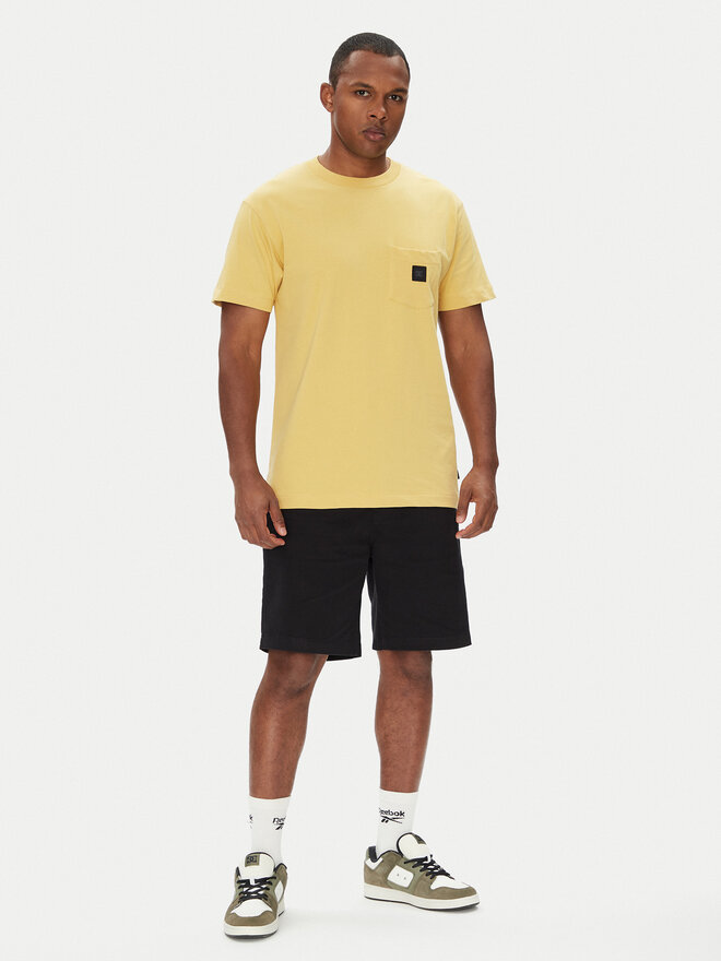 DC DC Camiseta ADYKT03246 Amarillo Regular Fit