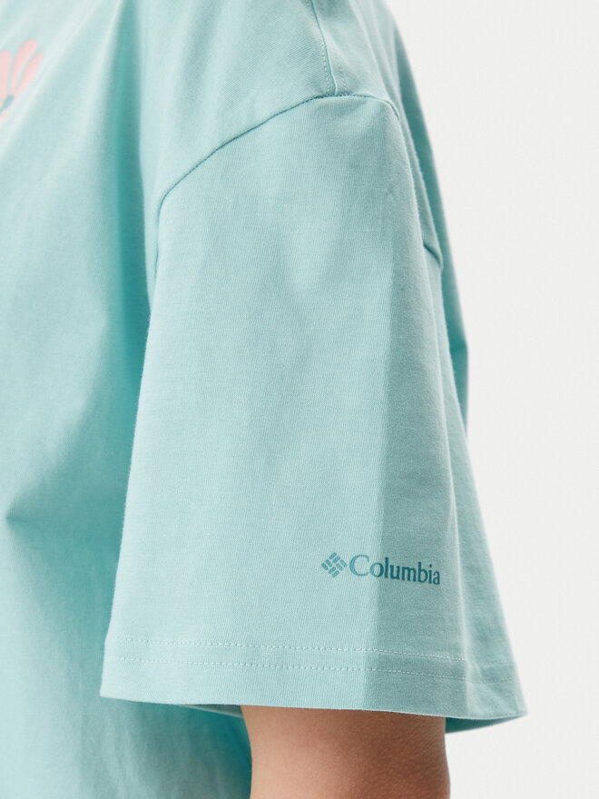 Columbia Columbia Marškinėliai Rolling Bend™ Graphic 2120031 Mėlyna Oversize