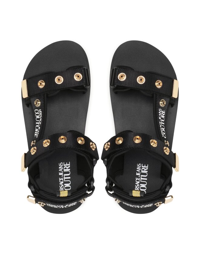 Versace Jeans Couture Босоніжки Versace Jeans Couture 74YA3S7C Чорний