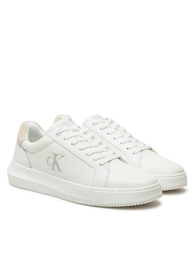 Calvin Klein Jeans Sneakersy Calvin Klein Jeans Chunky Cupsole Low Mg YM0YM01253 Biały