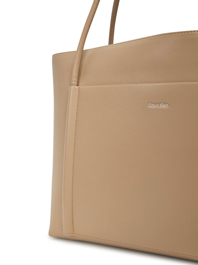 Calvin Klein Borsetta Calvin Klein Ck Linn Large Shopper K60K613109 Beige