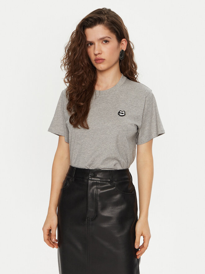 KARL LAGERFELD KARL LAGERFELD Camiseta A1W17025 Gris Relaxed Fit