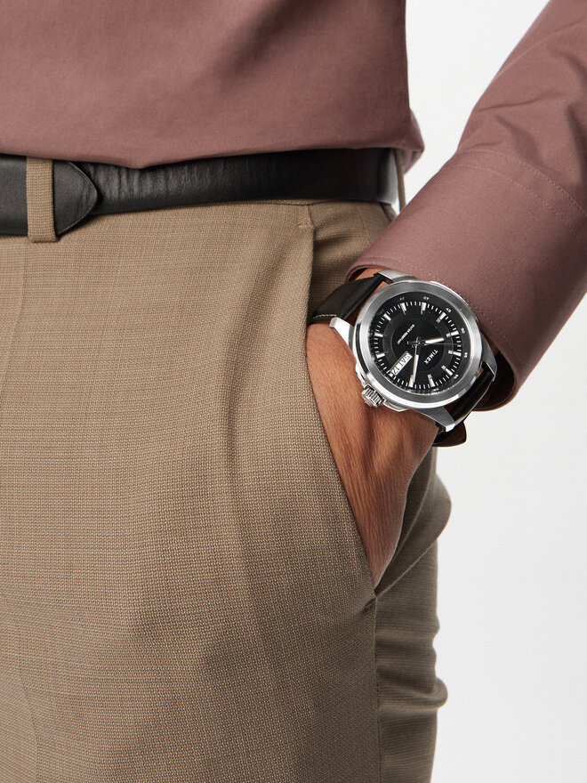 Timex Uhr Timex Essex TW2Y20600 Schwarz