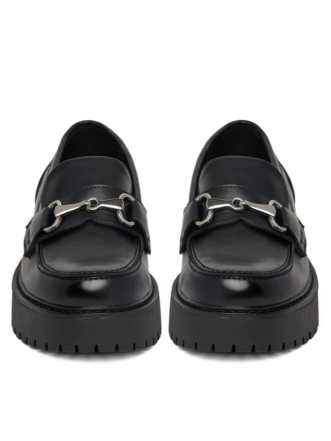 DeeZee Loafersy DeeZee 18638-14 Czarny