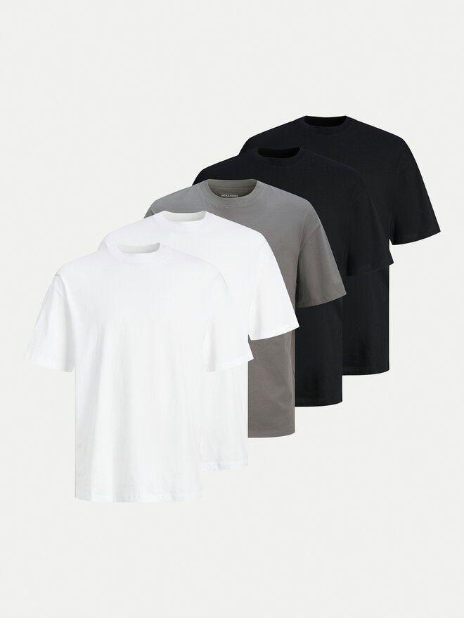 Jack&Jones Jack&Jones Set de 5 camisetas Hugo 12284199 De color Loose Fit