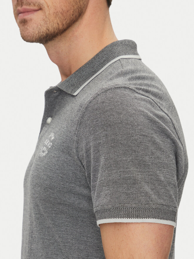 Blend Blend Poloshirt 20708180 Grau Regular Fit