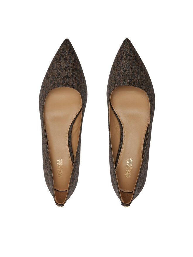 MICHAEL Michael Kors Lodičky MICHAEL Michael Kors Alina Flex Kitten Pump 40R3ALMP1B Hnedá
