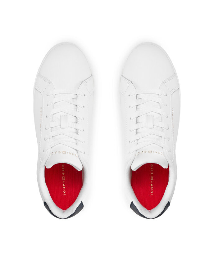 Tommy Hilfiger Αθλητικά Tommy Hilfiger Essential Cupsole Sneaker FW0FW07687 Λευκό