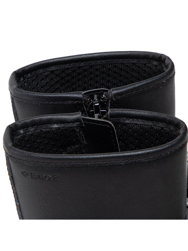 Geox Боти Geox J Eclair G.E J269QE 000BC C9999 S Черен