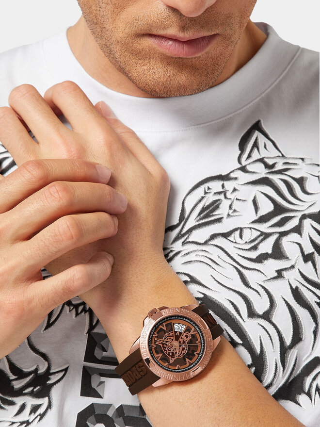 Plein Sport Reloj Plein Sport Touchdown Camo PSFBA0323 Marrón