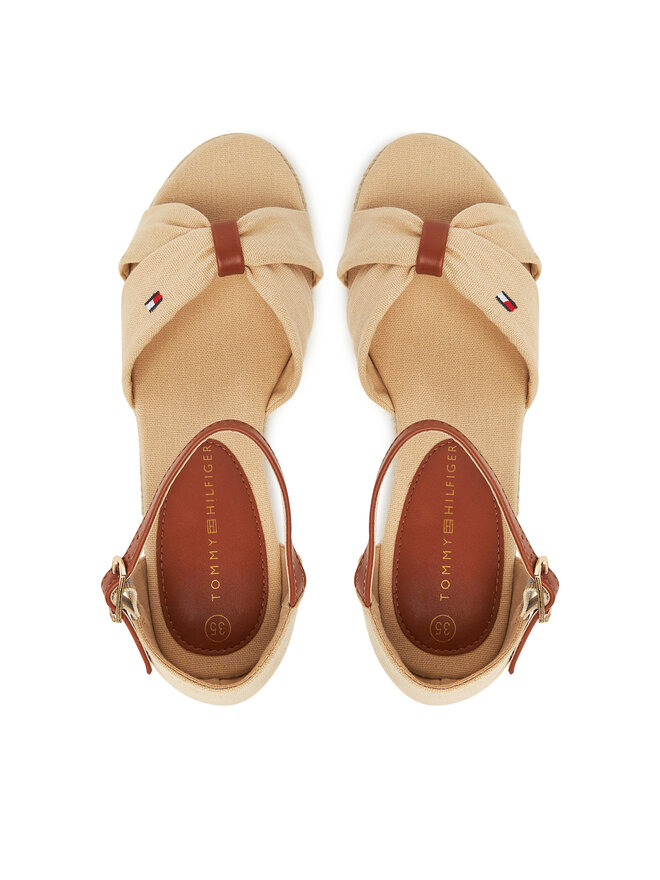 Tommy Hilfiger Espadrilės Tommy Hilfiger T3A7-33801-0048 S Smėlio