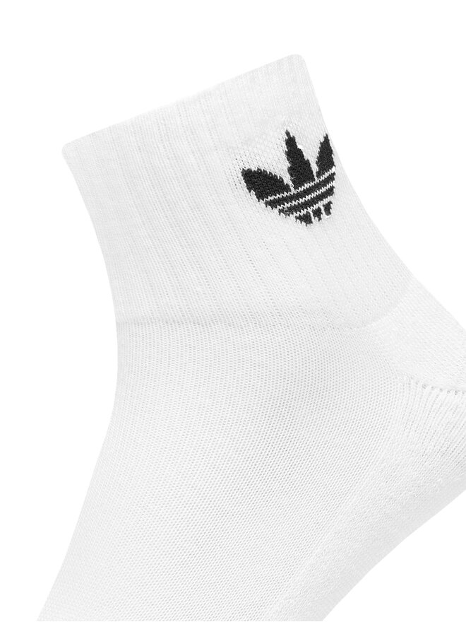 adidas Комплект 6 чифта къси чорапи унисекс adidas IJ5627 Бял