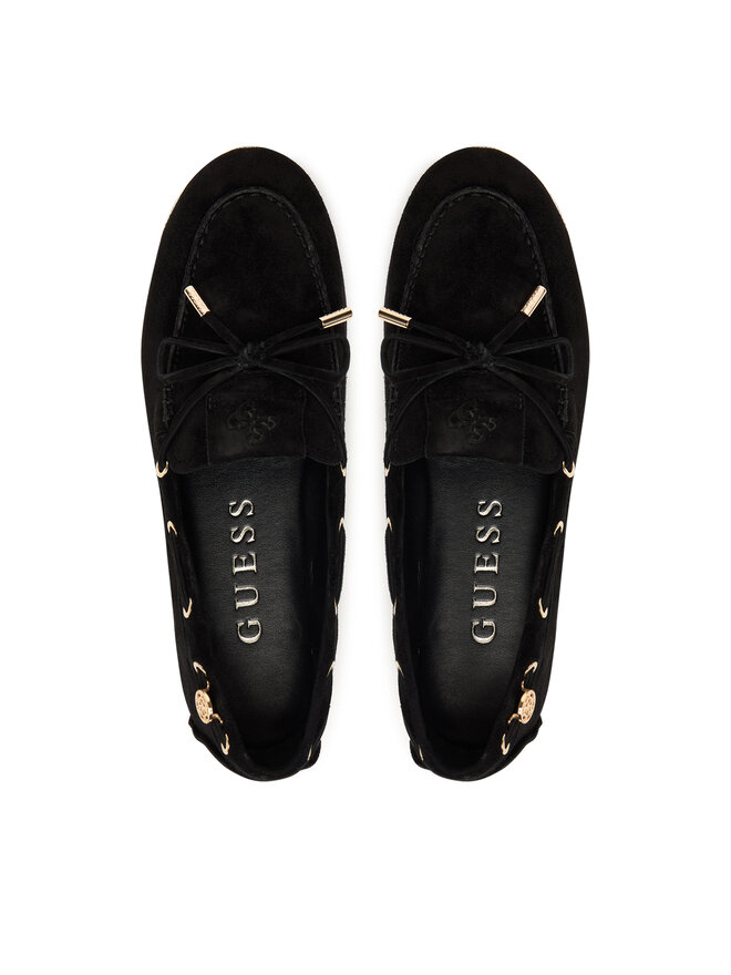 Guess Mokassins Guess FLPAIS SUE14 Schwarz