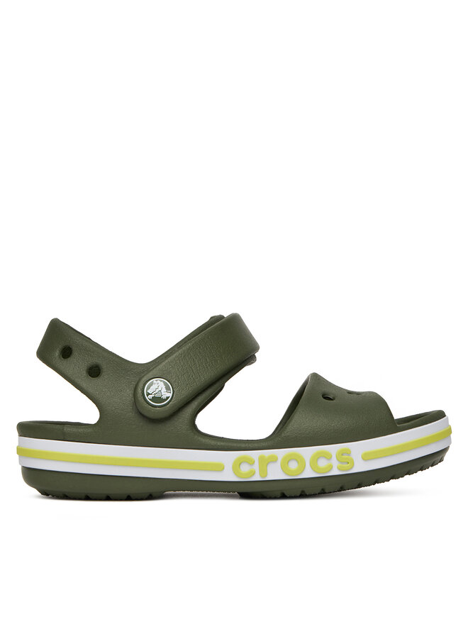 Crocs Sandały Crocs BAYABAND SANDAL K 211054-309 Zielony