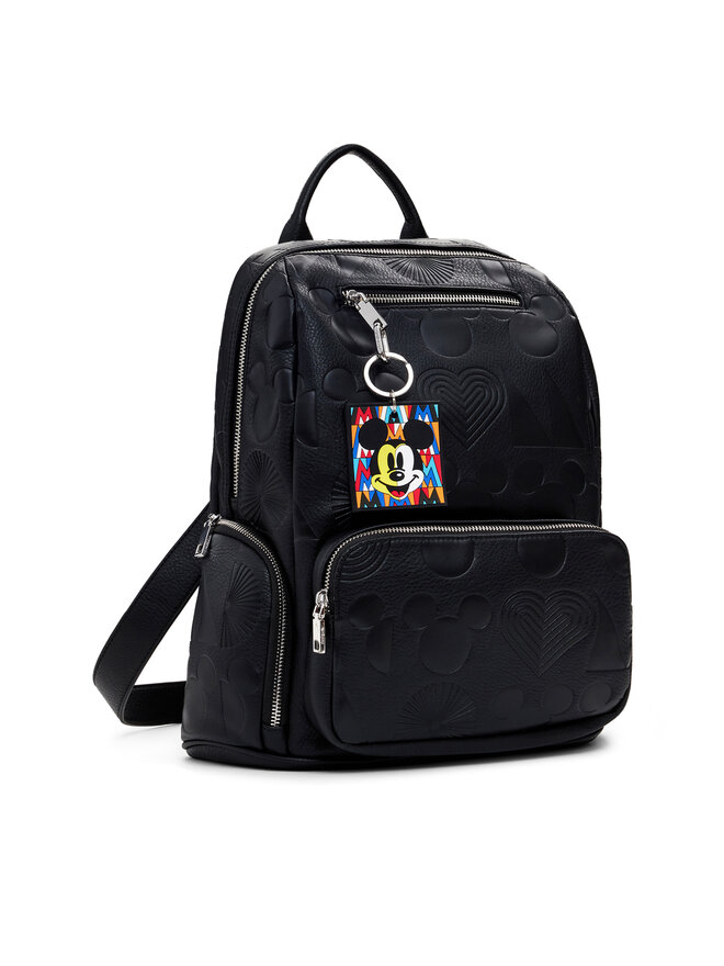 Рюкзак Desigual All Mickey Chester 25SAKP04 Чорний | evzuttya.com.ua
