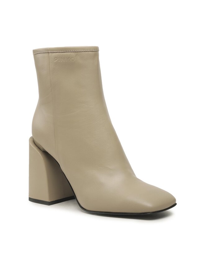PINKO Μποτάκια PINKO Tea Tronchetto PE 23 BLKS1 100664 A0N9 Μπεζ