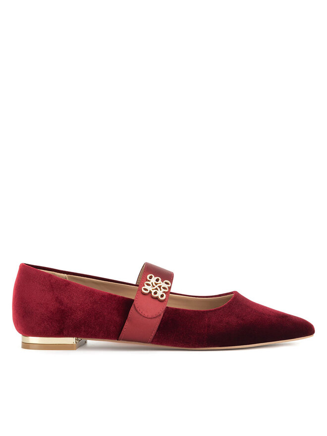 Nine West Baleríny Nine West 8168-1 Bordová